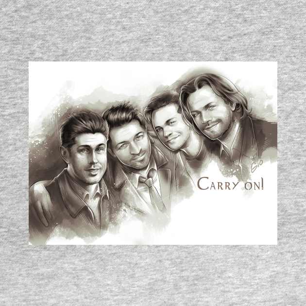 Carry on - Team Free Will Forever by GioGui